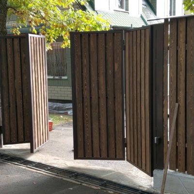 Купите и Закажите Ворота Гармошка: Лучшая Цена от 47741 руб, Установка под Ключ и Доставка в Чапаевске и по Области