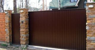 Купить откатные ворота консольные Чапаевск, цена от 2824 руб.