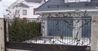 Купить откатные ворота кованые Чапаевск, цена от 2824 руб.