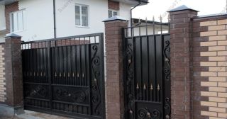 Купить распашные ворота кованные Чапаевск, цена от 4863 руб.